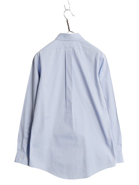 ブルックスブラザーズ 長袖 シャツ メンズ S / SLIM FIT オックスフォード コットン 無地 ワイシャツ ポケット付き ノーアイロン ビジネス