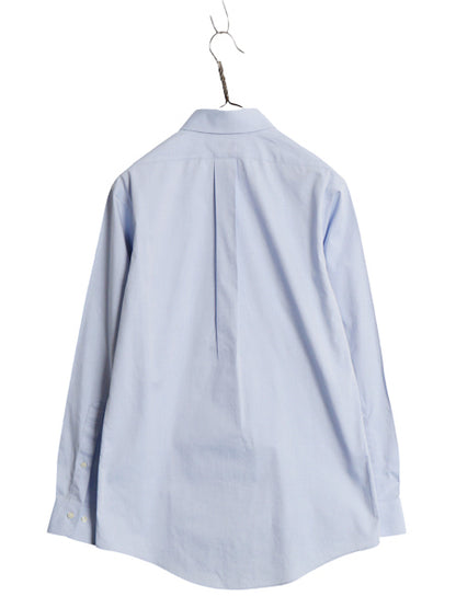 ブルックスブラザーズ 長袖 シャツ メンズ S / SLIM FIT オックスフォード コットン 無地 ワイシャツ ポケット付き ノーアイロン ビジネス