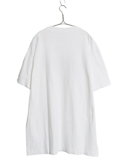 90s USA製 ウシ ジョーク イラスト プリント Tシャツ メンズ XL / オールド グラフィック アート ヘビーウェイト コットン 大きいサイズ 白
