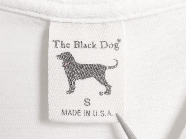 90s USA製 The Black Dog ドッグ イラスト プリント Tシャツ メンズ レディース S オールド アニマル アート キャラクター ヘビーウェイト