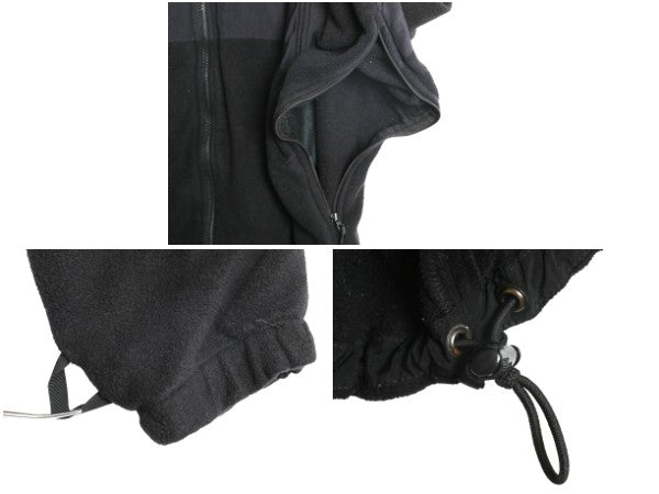 米軍実物 US NAVY ECWCS GEN2 フルジップ フリース ライナー ジャケット MEDIUM SHORT 08年製 ミリタリー USN 軍物 ジャンパー ブルゾン 黒