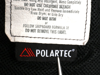 米軍実物 US NAVY ECWCS GEN2 フルジップ フリース ライナー ジャケット MEDIUM SHORT 08年製 ミリタリー USN 軍物 ジャンパー ブルゾン 黒