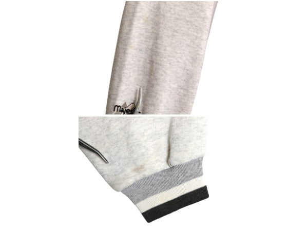 90s USA製 インディアンズ スウェット スタジャン メンズ XXL / オールド MLB メジャーリーグ マジェスティック トレーナー 大きいサイズ