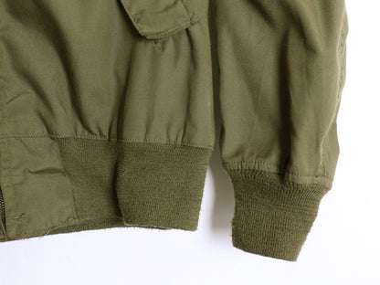 70s 米軍実物 US ARMY ヘリクルー ジャケット LARGE LONG ヴィンテージ 79年製 ミリタリー ボンバー フライト CVC タンカース ノーメックス