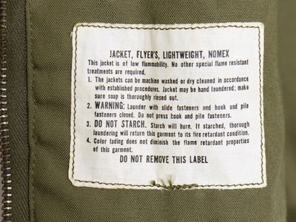 70s 米軍実物 US ARMY ヘリクルー ジャケット LARGE LONG ヴィンテージ 79年製 ミリタリー ボンバー フライト CVC タンカース ノーメックス