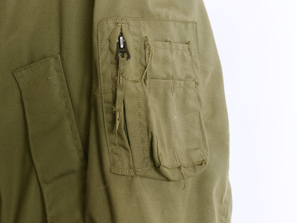 70s 米軍実物 US ARMY ヘリクルー ジャケット LARGE LONG ヴィンテージ 79年製 ミリタリー ボンバー フライト CVC タンカース ノーメックス