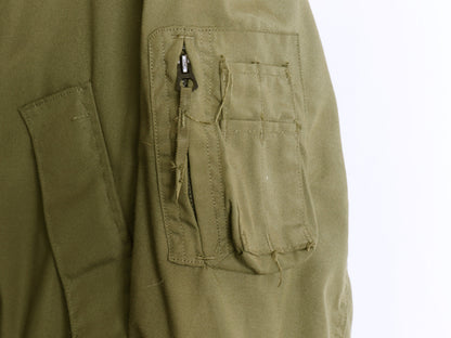 70s 米軍実物 US ARMY ヘリクルー ジャケット LARGE LONG ヴィンテージ 79年製 ミリタリー ボンバー フライト CVC タンカース ノーメックス