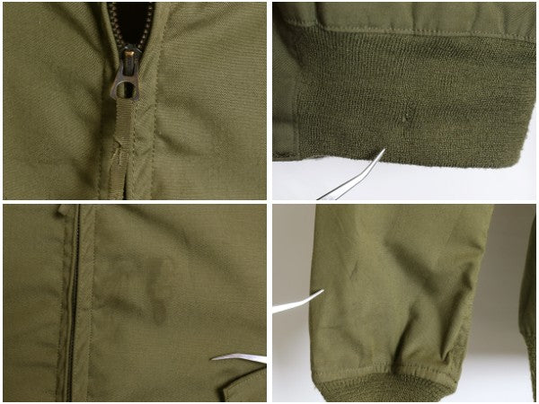 70s 米軍実物 US ARMY ヘリクルー ジャケット LARGE LONG ヴィンテージ 79年製 ミリタリー ボンバー フライト CVC タンカース ノーメックス