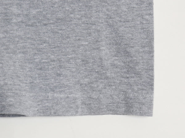 80s USA製 企業 プリント リンガー Tシャツ メンズ XL 小さめ L ヴィンテージ イラスト グラフィック シングルステッチ ツートン ヘインズ