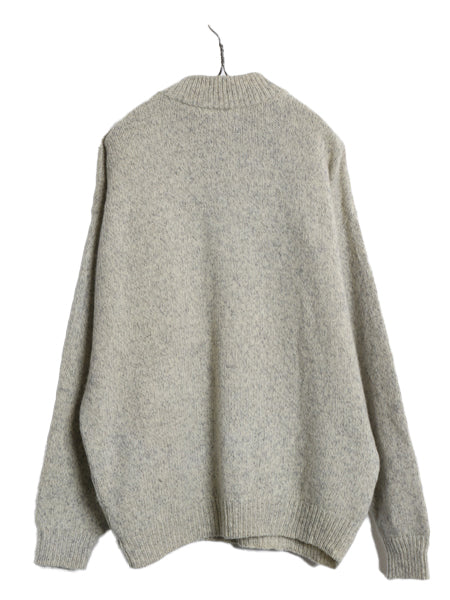 90s USA製 ペンドルトン x Outdoors Man ハーフジップ ニット セーター メンズ XL / オールド ハイネック プルオーバー 無地 大きいサイズ