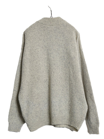 90s USA製 ペンドルトン x Outdoors Man ハーフジップ ニット セーター メンズ XL / オールド ハイネック プルオーバー 無地 大きいサイズ