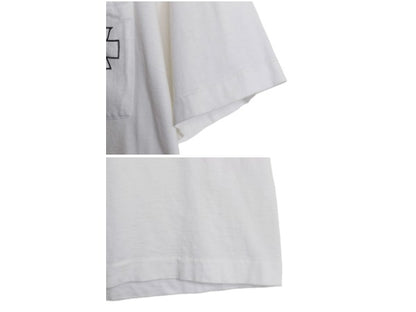 90s USA製 ハーレーダビッドソン ビール 両面 プリント ポケット付き 半袖 Tシャツ メンズ XL オールド バイク 企業 ポケT 大きいサイズ 白
