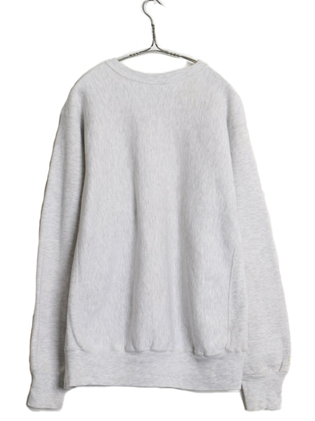 90s USA製 US ARMY 3段 プリント スウェット メンズ L / オールド トレーナー 裏起毛 ミリタリー リバース タイプ ヘビーウェイト MV SPORT