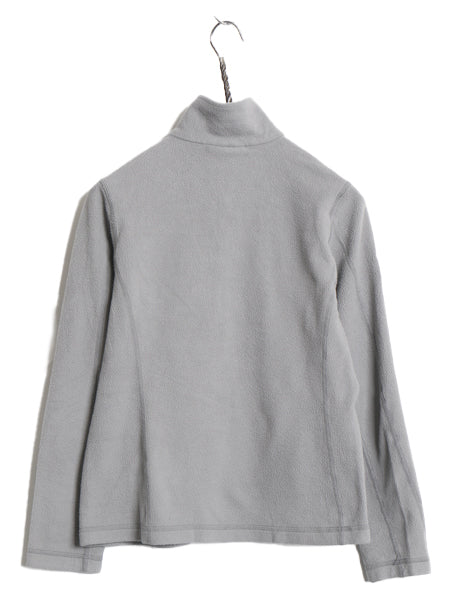 パタゴニア マイクロD ハーフジップ フリース プルオーバー レディース S / 古着 アウトドア ロンT 長袖 Tシャツ ハイネック インナー 企業