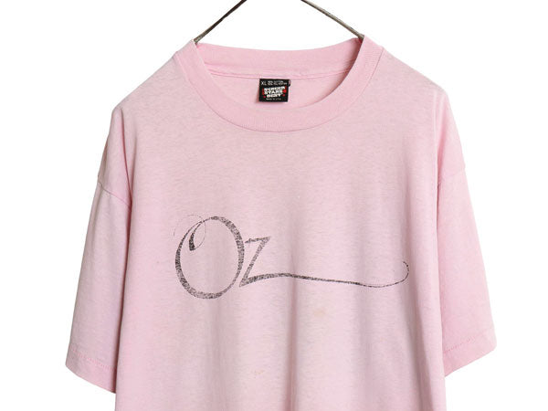 80s USA製 オズの魔法使い プリント 半袖 Tシャツ メンズ XL / ヴィンテージ グラフィック 映画 ムービー シングルステッチ 大きいサイズ