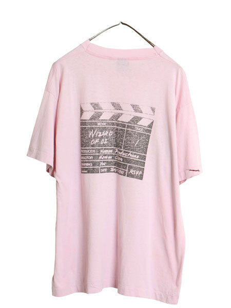 80s USA製 オズの魔法使い プリント 半袖 Tシャツ メンズ XL / ヴィンテージ グラフィック 映画 ムービー シングルステッチ 大きいサイズ