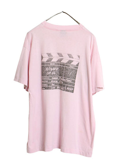 80s USA製 オズの魔法使い プリント 半袖 Tシャツ メンズ XL / ヴィンテージ グラフィック 映画 ムービー シングルステッチ 大きいサイズ