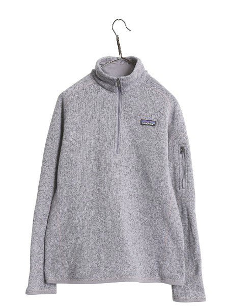 パタゴニア ベターセーター ハーフジップ レディース M / 18年製 アウトドア 裏起毛 フリース セーター プルオーバー ブルゾン ジャケット