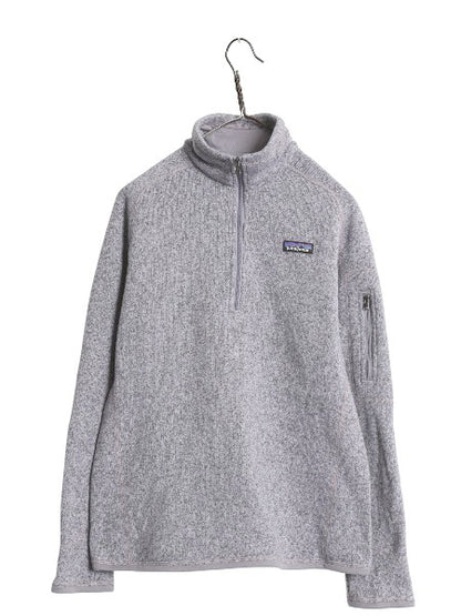 パタゴニア ベターセーター ハーフジップ レディース M / 18年製 アウトドア 裏起毛 フリース セーター プルオーバー ブルゾン ジャケット