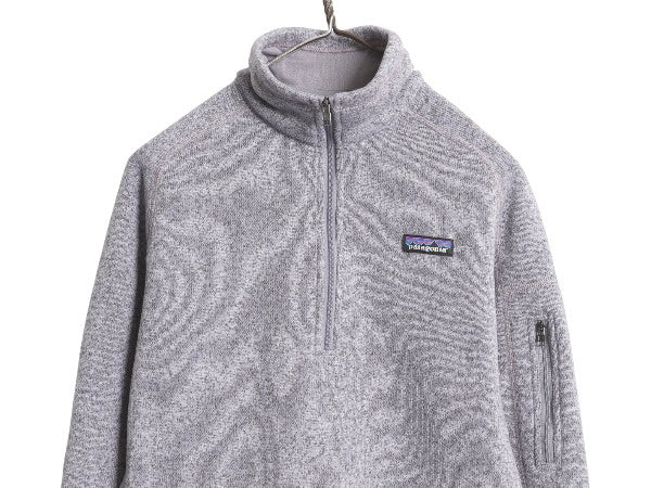 パタゴニア ベターセーター ハーフジップ レディース M / 18年製 アウトドア 裏起毛 フリース セーター プルオーバー ブルゾン ジャケット