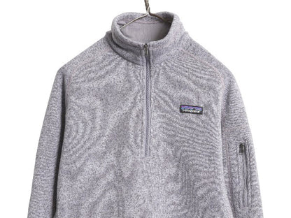 パタゴニア ベターセーター ハーフジップ レディース M / 18年製 アウトドア 裏起毛 フリース セーター プルオーバー ブルゾン ジャケット