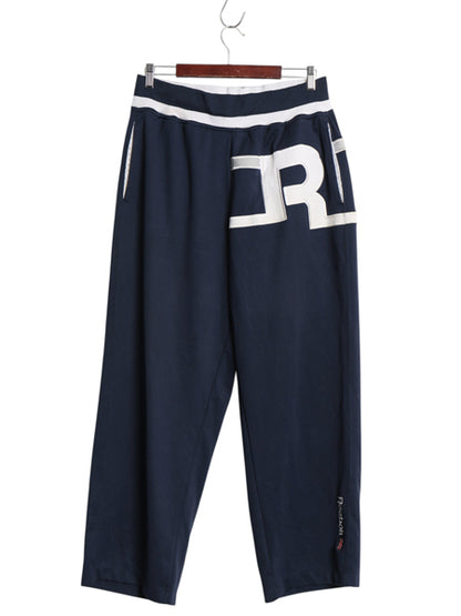 90s リーボック トラック パンツ メンズ XL オールド ジャージ イージーパンツ ウォームアップ ワイド ストレート ビッグロゴ 大きいサイズ