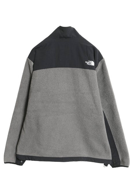 ノースフェイス デナリ ジャケット レディース XL / 古着 フリース ナイロン フルジップ ハイネック ブルゾン 大きいサイズ ツートン 灰 黒