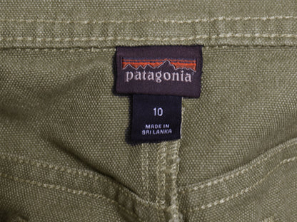 パタゴニア スリム オールシーズン ヘンプ パンツ 10 レディース L 程 24年製 アウトドア ワーク キャンバス ダック ダブルニー ストレート