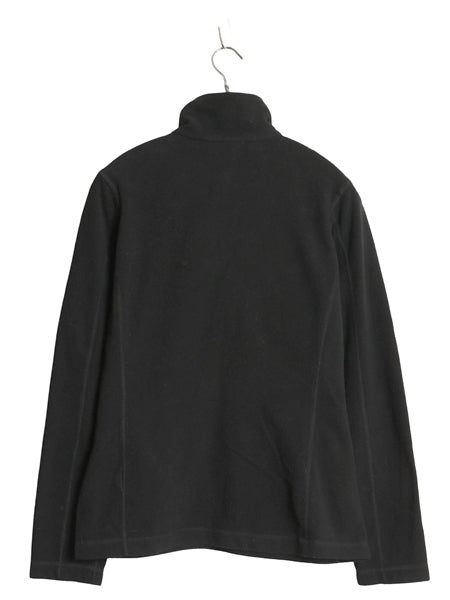 パタゴニア マイクロD ハーフジップ フリース プルオーバー レディース S / 19年製 トップス アウトドア ロンT 長袖Tシャツ ハイネック 黒