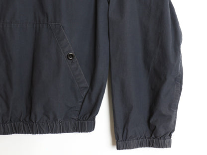 90s トリプルポニー ポロ ラルフローレン スイングトップ ジャケット メンズ L / オールド フルジップ コットン ポプリン ナンバリング 紺