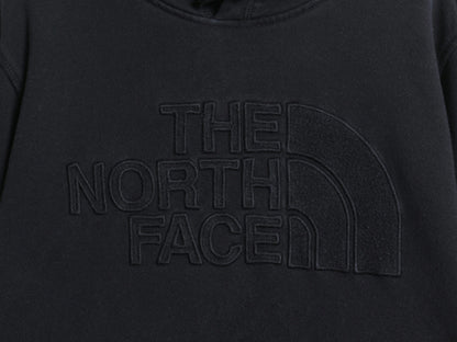 ノースフェイス スウェット フード パーカー メンズ L / 裏起毛 ロゴ 刺繍 プルオーバー トレーナー アウトドア ヘビーウェイト ブラック