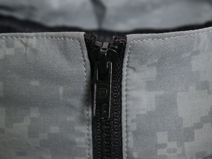 00s 米軍実物 US ARMY ACU 迷彩 リフレクター ナイロン トレーニング ジャケット MEDIUM REGULAR / 05年製 オールド ミリタリー IPFU 軍物