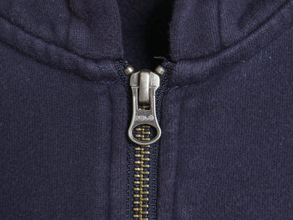 00s ポロ ラルフローレン フルジップ スウェット フード パーカー キッズ XL メンズ S 程/ 古着 オールド トレーナー 裏起毛 ワンポイント