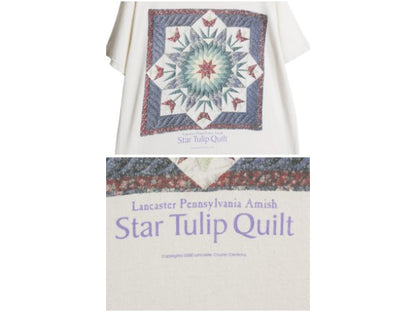 00s キルト アート イラスト プリント Tシャツ メンズ レディース M オールド ボタニカル グラフィック ヘビーウェイト コットン フラワー
