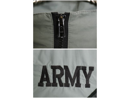 90s 米軍実物 US ARMY ナイロン トレーニング ジャケット MEDIUM REGULAR 古着 99年製 オールド ミリタリー IPFU 軍物 ブルゾン ジャンパー
