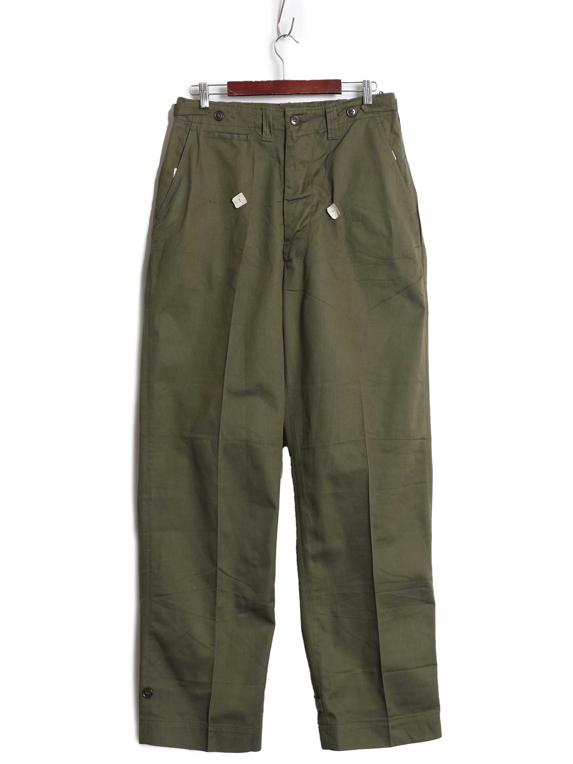 【実物】40s US ARMY M-43 HBT パンツ フランス軍スタンプ 40s】【ビンテージ】米軍実物【U.S.ARMY】【M-43】【HBTパンツ