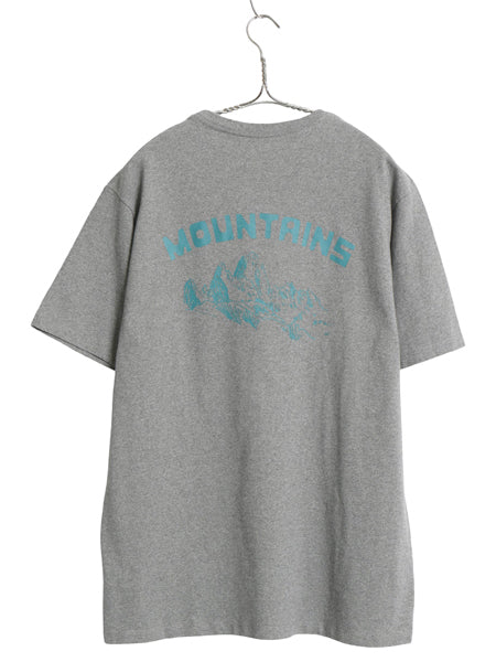 パタゴニア 両面 プリント 半袖 Tシャツ メンズ S / 20年製 アウトドア グラフィック アート イラスト フィッツロイ カットソー トップス