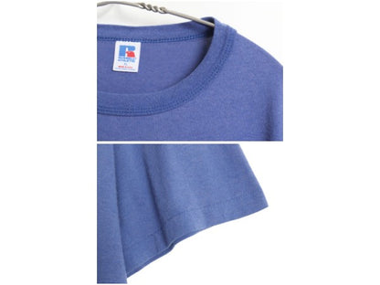 80s USA製 ワーナー タズマニアンデビル プリント 半袖 Tシャツ メンズ XL / ヴィンテージ キャラクター イラスト シングルステッチ ブルー
