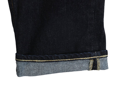 ダブルポニー ラルフローレン デニム パンツ 31 レディース M 程 ポロ ジーンズ ジーパン スリム ストレート ストレッチ 濃紺 ワンポイント