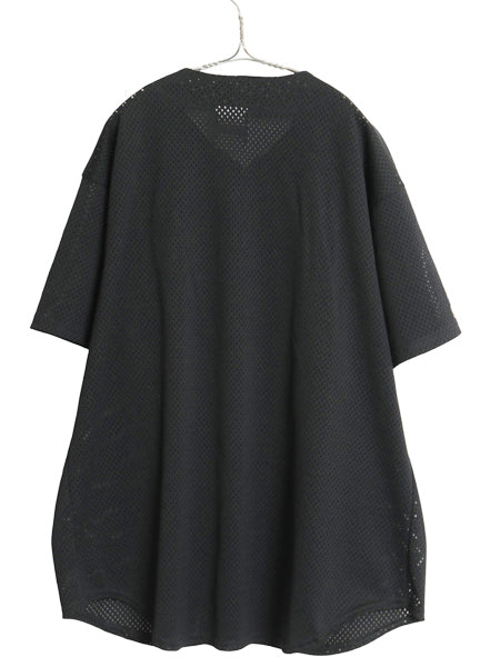 USA製 メッツ ベースボール シャツ メンズ XXL 程/ MLB オフィシャル マジェスティック 大リーグ ユニフォーム ブラック 野球 大きいサイズ