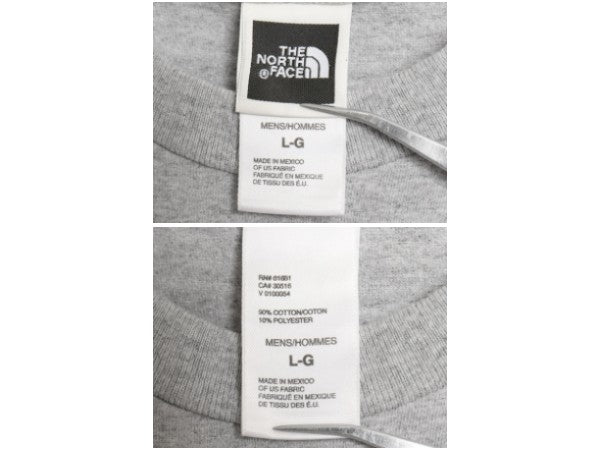 00s ノースフェイス フォト プリント Tシャツ メンズ L / オールド アウトドア キャンプ イラスト グラフィック カットソー ヘビーウェイト