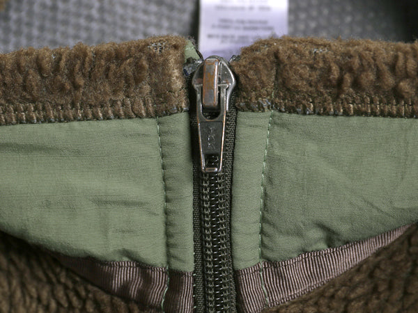 パタゴニア クラシック レトロX フリース ベスト メンズ L 古着 12年製 アウトドア パイル フルジップ ハイネック 重ね着 前開き ブラウン