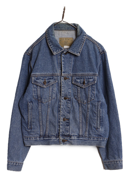 90s オールド ギャップ デニム ジャケット メンズ M / 古着 トラッカー ジージャン ブルゾン ジャンパー 70506 タイプ 4ポケット シンプル