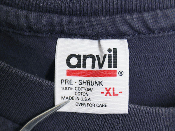 90s USA製 ★ ローリング ストーンズ ツアー ロゴ 刺繍 Tシャツ メンズ XL オールド オフィシャル リップ&タン バンド ロック 大きいサイズ