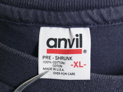 90s USA製 ★ ローリング ストーンズ ツアー ロゴ 刺繍 Tシャツ メンズ XL オールド オフィシャル リップ&タン バンド ロック 大きいサイズ
