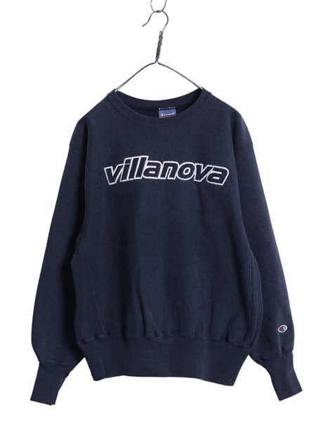 00s チャンピオン リバースウィーブ カレッジ 刺繍 スウェット メンズ M / 古着 オールド トレーナー 裏起毛 ヘビーウェイト クルーネック