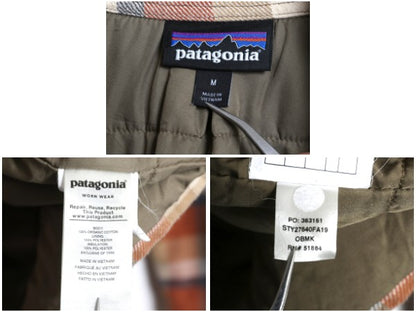 パタゴニア インサレーテッド フィヨルド フランネル シャツ ジャケット メンズ М / 19年製 ネルシャツ 中綿 キルティング ライナー付き