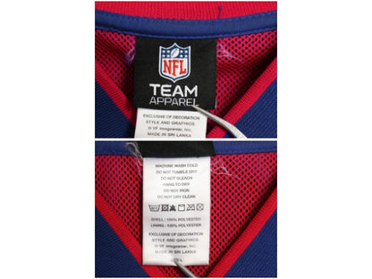 ジャイアンツ ナイロン ウォームアップ ジャケット メンズ L / NFL オフィシャル アメフト プルオーバー ウィンドブレーカー ジャンパー 青