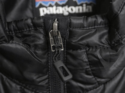 パタゴニア ナノ パフ ベスト メンズ XL / 16年製 中綿 ナイロン キルティング フルジップ 重ね着 前開き パッカブル 大きいサイズ 企業 黒
