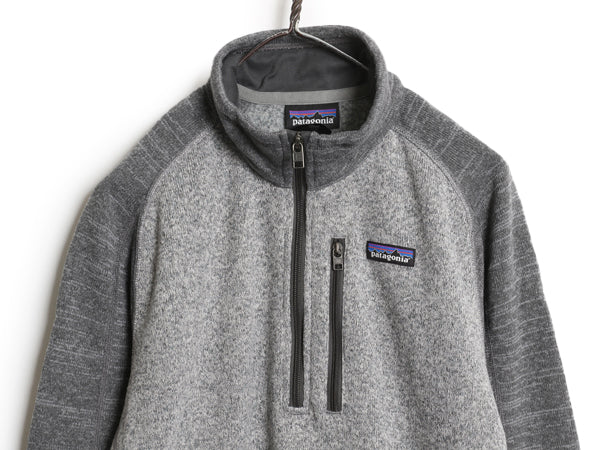 パタゴニア ベターセーター ハーフジップ メンズ M / 古着 19年製 アウトドア フリース セーター 裏起毛 プルオーバー ジャケット ツートン